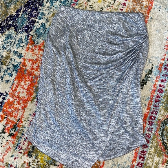 NWOT Asymmetrical Gray Skirt - Picture 1 of 2